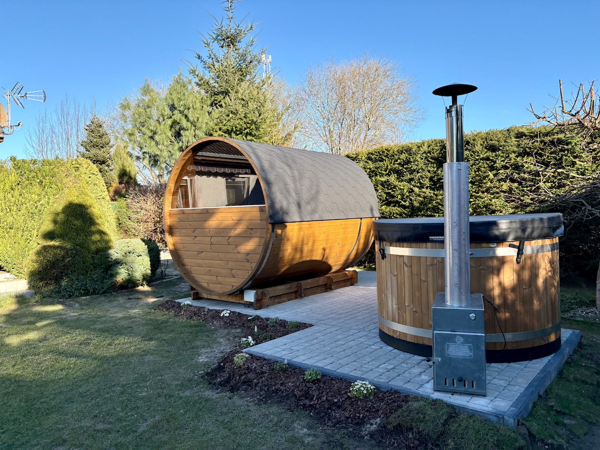 Blue House — sauna i hot tub