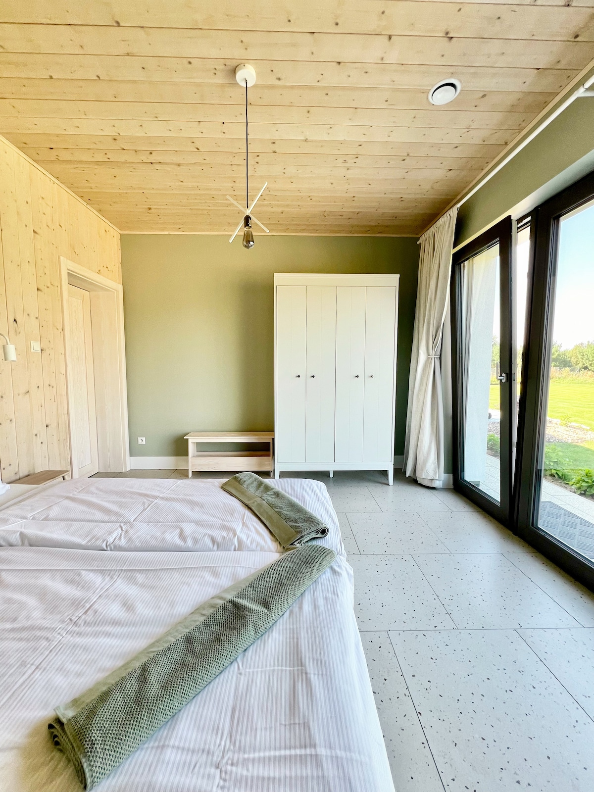 Nordic House — sypialnia